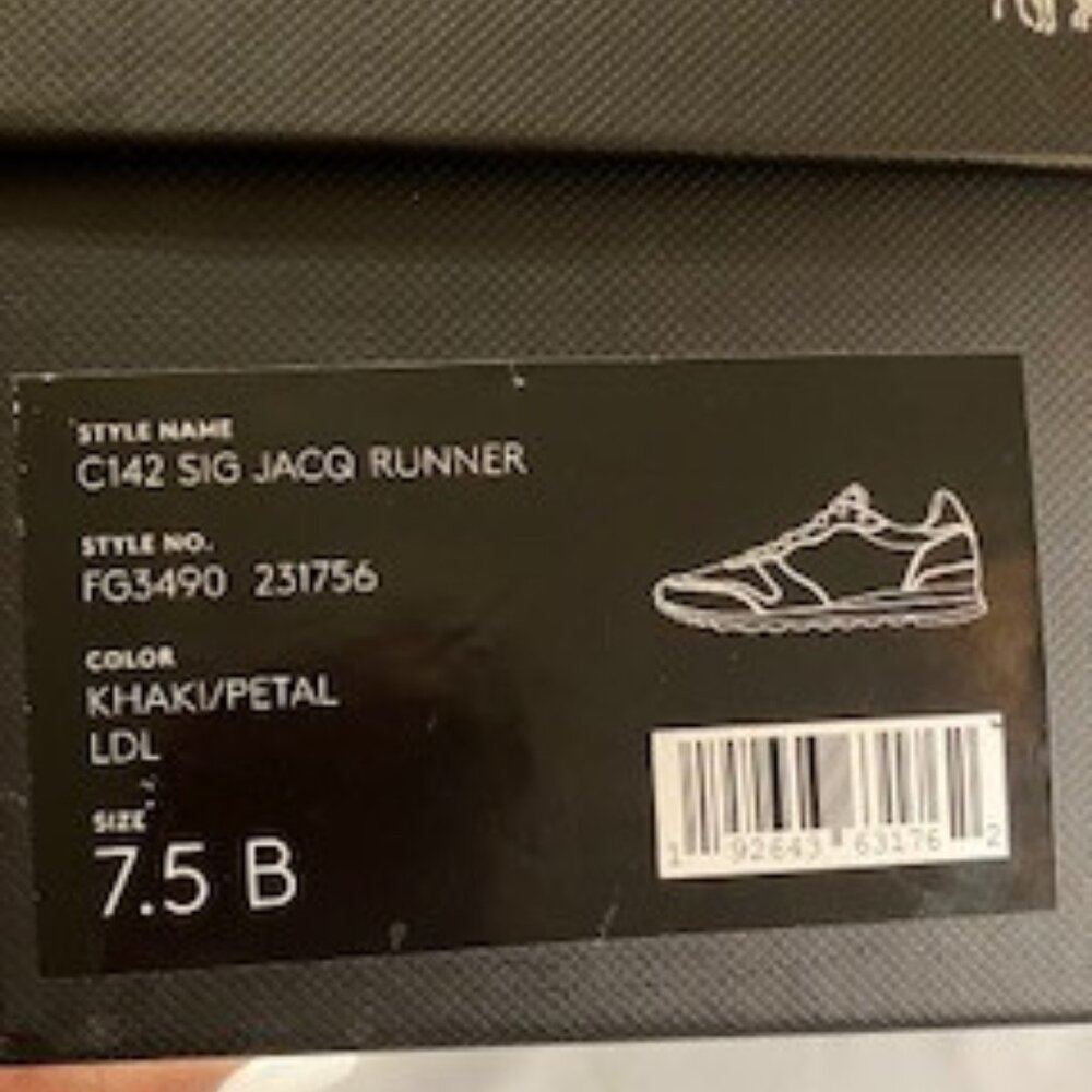 Coach Women's Sneakers KHAKI/PETAL/GOLD 7.5B - Picture 9 of 9